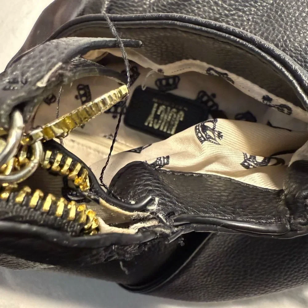 JUICY COUTURE Handbag Faux Pebbled Leather - Picture 8 of 12